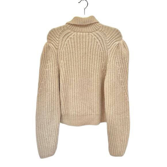 Ulla Johnson Matilde Turtleneck Sweater Creme Alpaca Blend Size Medium Sold Out - Picture 7 of 13